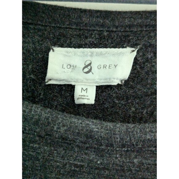 Lou & Grey Signaturesoft Bosy Sweater Top Criss Cross Back - Picture 7 of 9